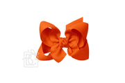Grossgrain Double Knot Bow On Clip 4.5"