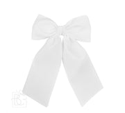 Opaque Satin Bow 4.5"