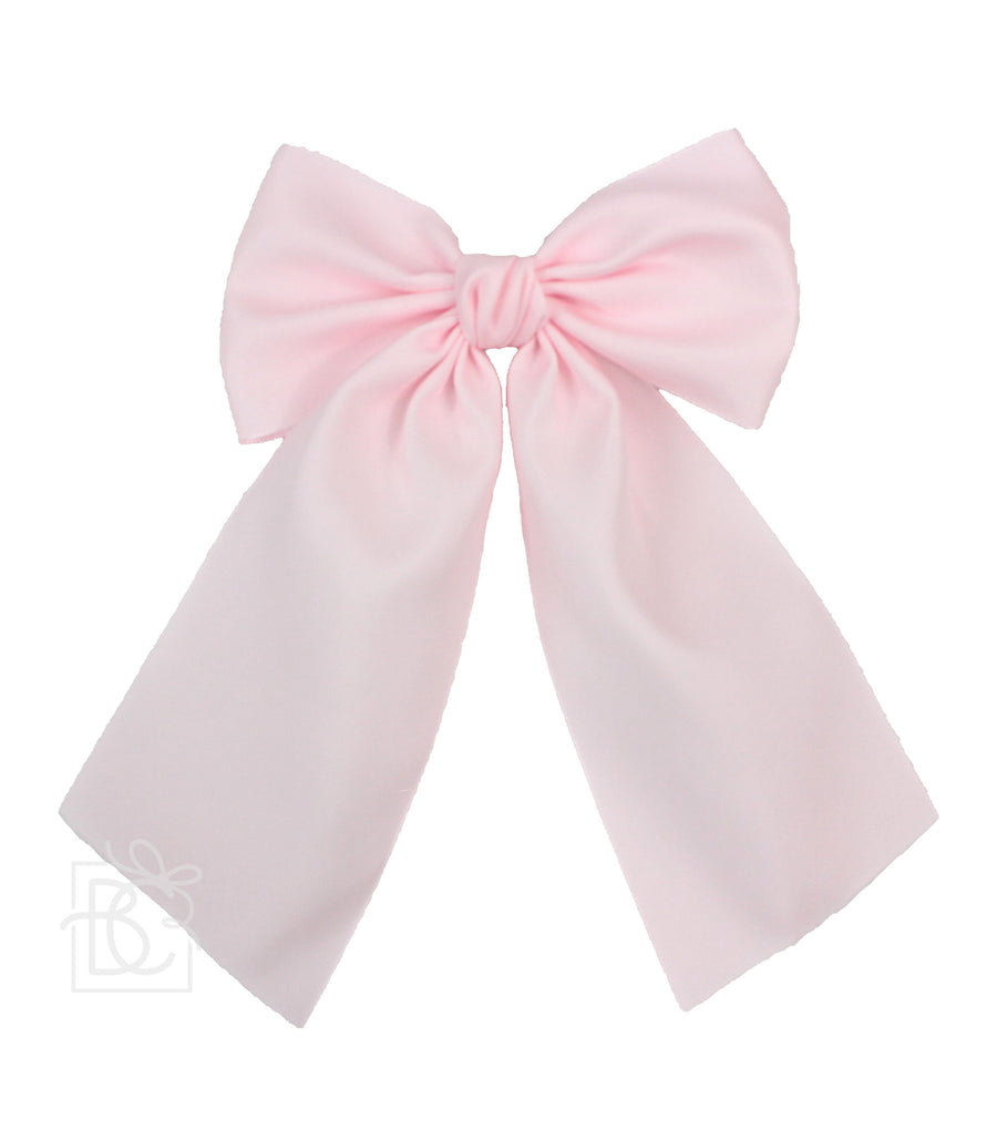 Opaque Satin Bow 4.5"