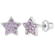 Stars Earrings - Sterling Silver